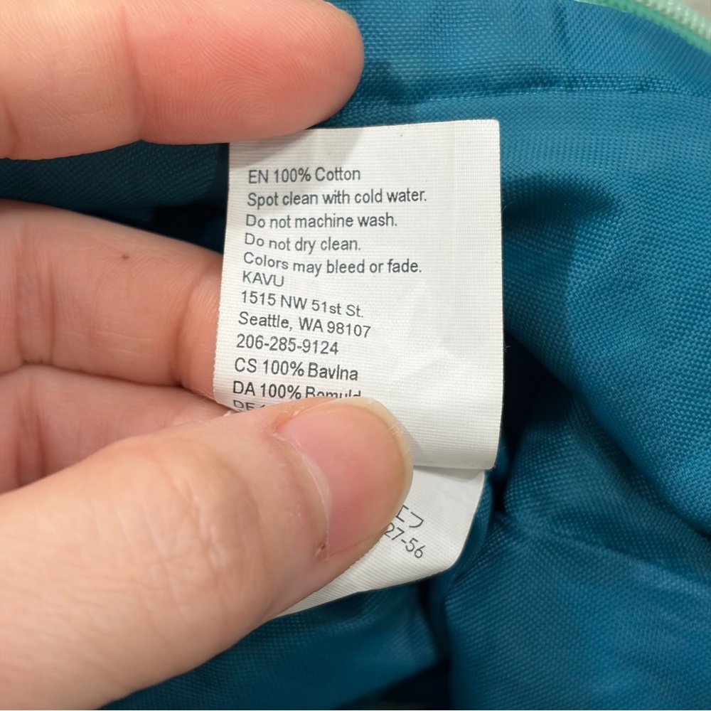 Kavu Crossbody Bag Adjustable Strap Colorful Medium Size Boho Country Coastal - Picture 12 of 15